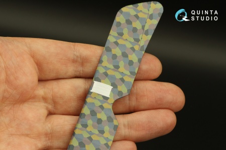 QL72001 Германский WWI 5-цветный Лозенг (верхние поверхности)